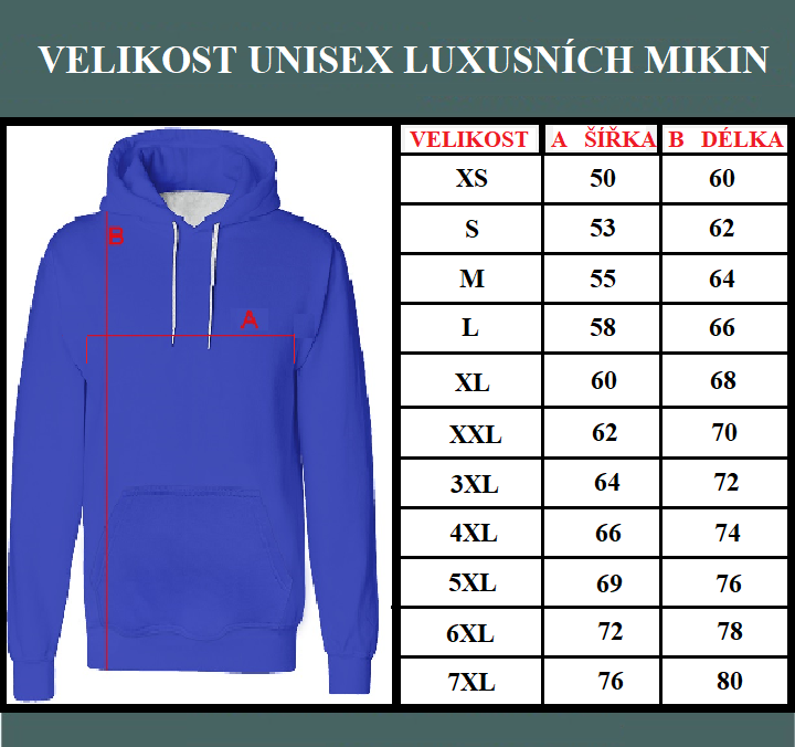 UNISEX LUXUSNÍ MIKINY 2